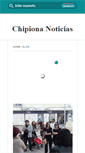 Mobile Screenshot of chipionanoticias.com
