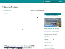 Tablet Screenshot of chipionanoticias.com